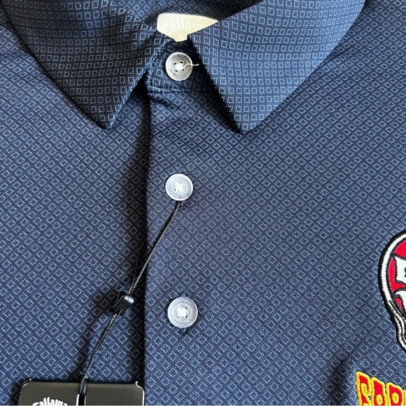 Grateful Dead x Callaway Golf Polo Shirt Sz L Fare Thee Well Steal Your Face NWT